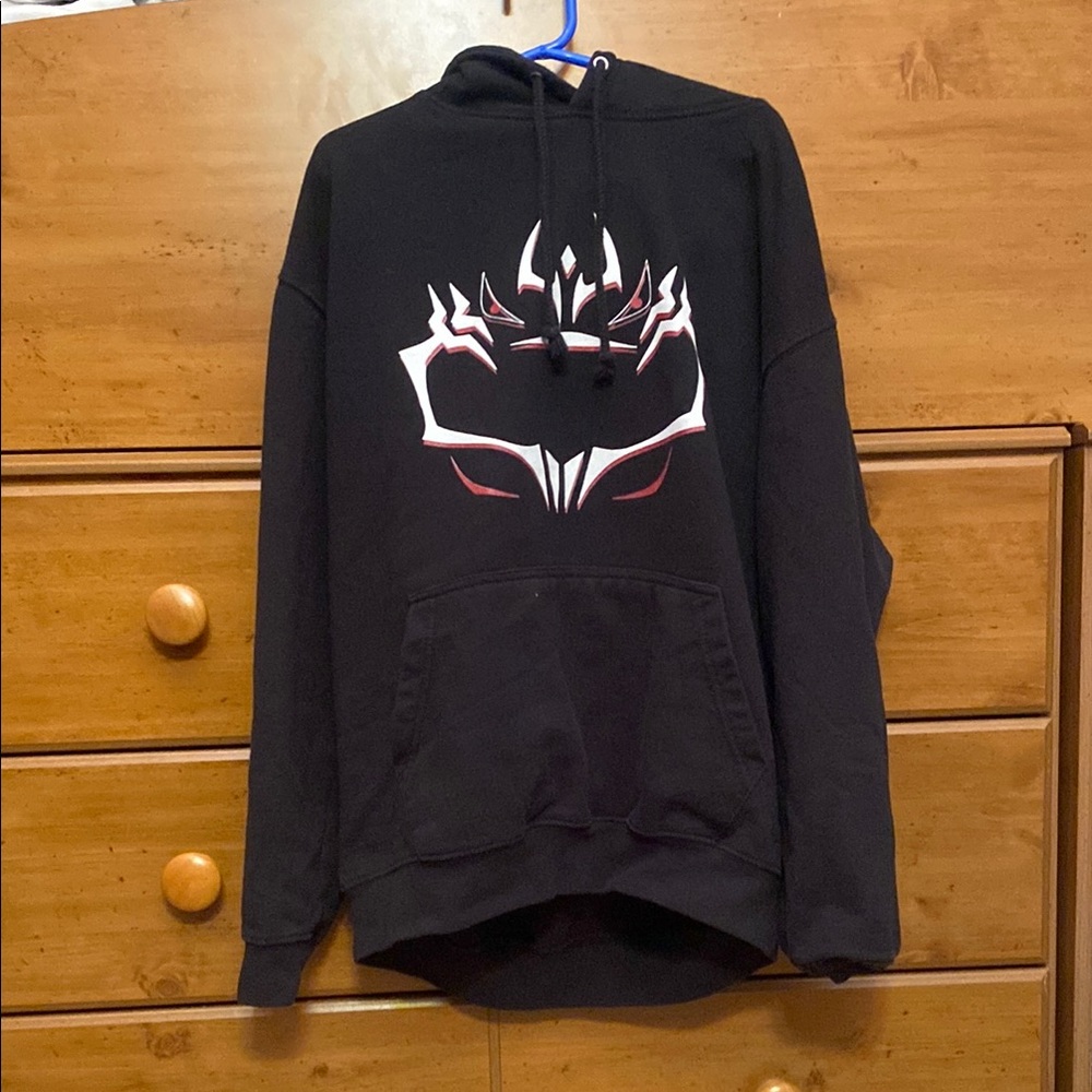 Ju Jit Zu Kaisen Sakuna Black Graphic Hoodie Adult LARGE